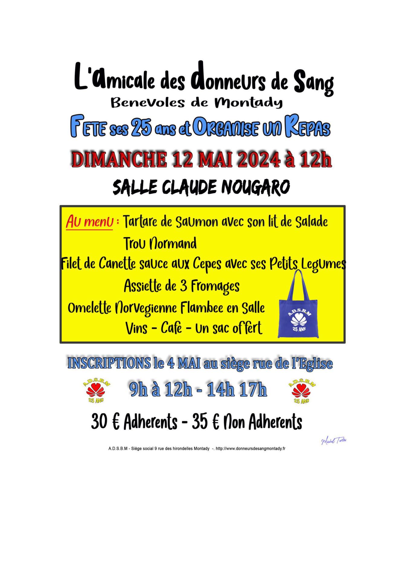 Affiche fete 25 ans adsbm 12 05 2024