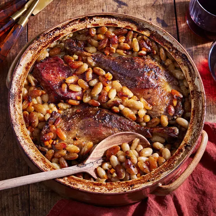 Cassoulet dans la marmite