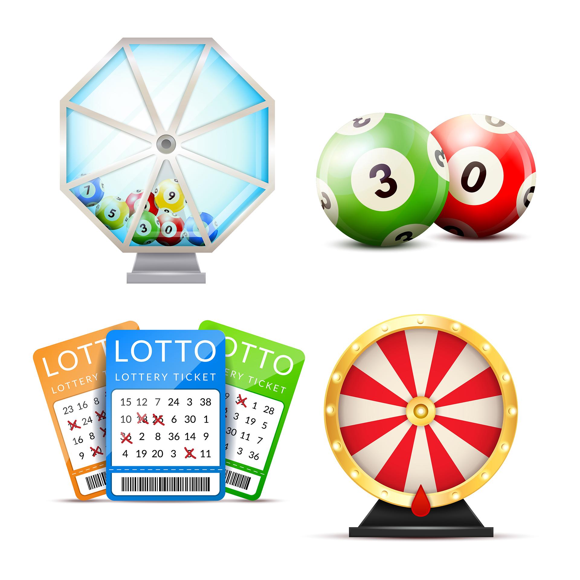 Grilles loto et machine a boules