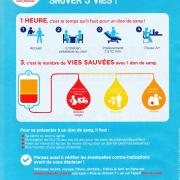 Visuel sauver 3 vies en 1 heure 1